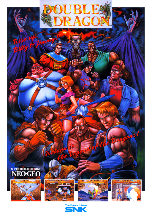 Double Dragon (Neo-Geo) MAME2003Plus Game Cover